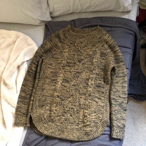 Black and tan Poof Excellence sweater size S